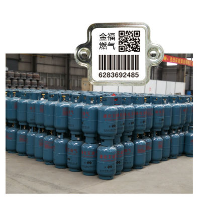 Étiquette mobile de code barres en métal du cylindre ISO9001
