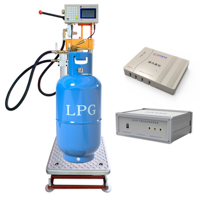 Recharge sans fil rechargeable de butane de transfert des données de machine de remplissage de gaz de LPG