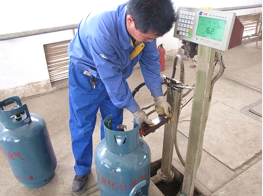 Division anti-déflagrante des machines de remplissage de cylindre de gaz d'ATEX LPG 50g