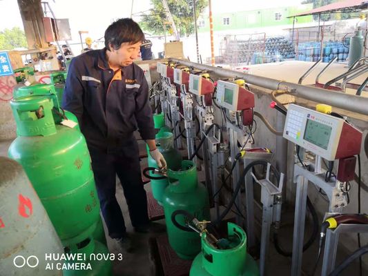 Machine de remplissage de cylindre de gaz de la boisson S-TCS-YG-120 LPG de batterie