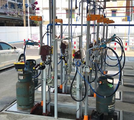 Machine de remplissage automatique de gaz du projet 220V 45kg de gaz