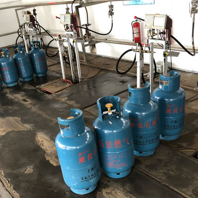 Cylindres remplissants automatiques anti-déflagrants remplissants ATEX approval2020 d'échelle de LPG