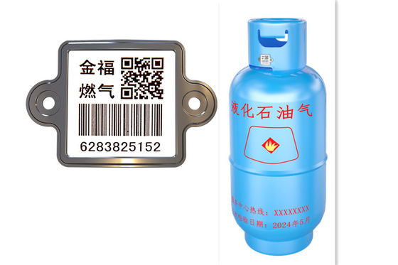 Les ventes chaudes de XiangKang rayent codes barres en acier de cylindre de gaz de lustre de la résistance UID QR 304