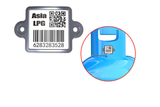 Cylindre incassable d'extérieur dépistant code barres et Code QR de LPG