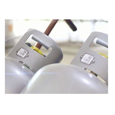 Biens de balayage du label 1 permanent en métal de cylindre de LPG de code barres seconde 20 ans dehors