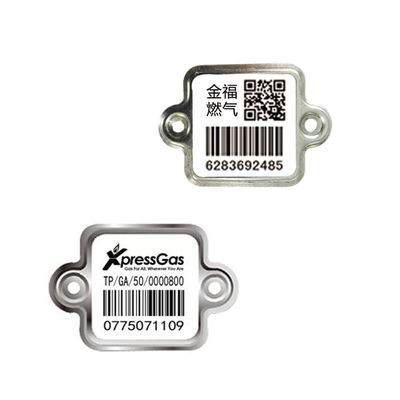 Étiquette Code QR de code barres de cylindre de Xiangkang LPG balayant simplement par PDA ou le mobile