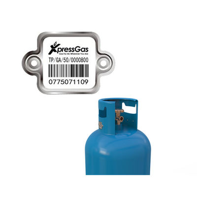 Label Digital Indentity de code barres de cylindre de LPG balayant simplement par PDA ou le mobile