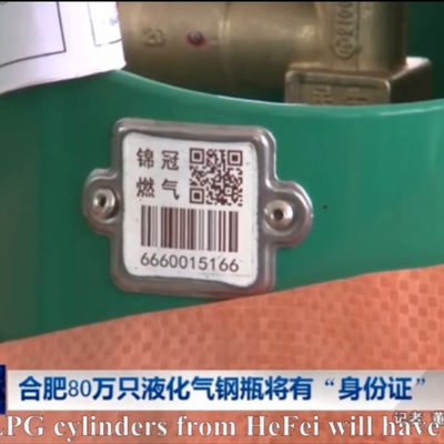 À l'épreuve ex Anti-UV Bendable de balayage de Digital Indentity de label de code barres de cylindre de Xiangkang LPG