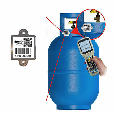 étiquettes de label de code barres de cylindre de LPG de résistance à l'eau de 1.2mm