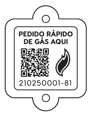 Combustion de cheminement d'étiquette de code barres de cylindre de LPG de résistance d'éraflure anti
